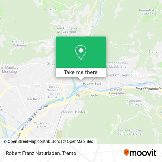 Robert Franz Naturladen map