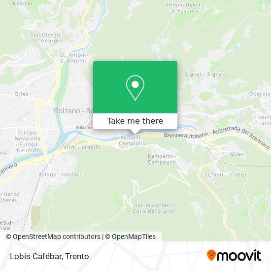 Lobis Cafébar map