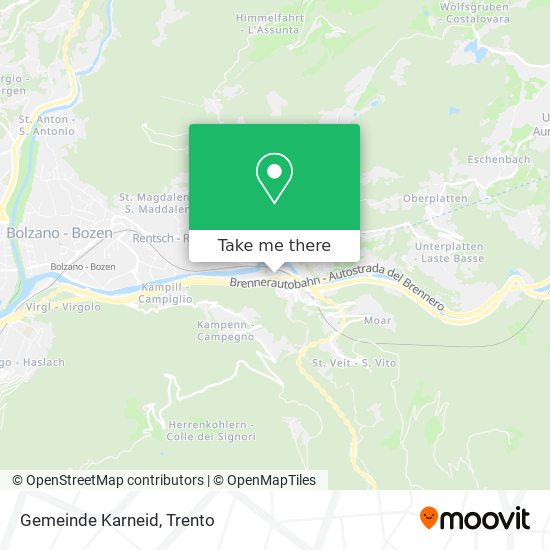 Gemeinde Karneid map