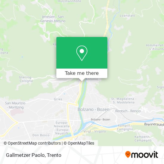 Gallmetzer Paolo map