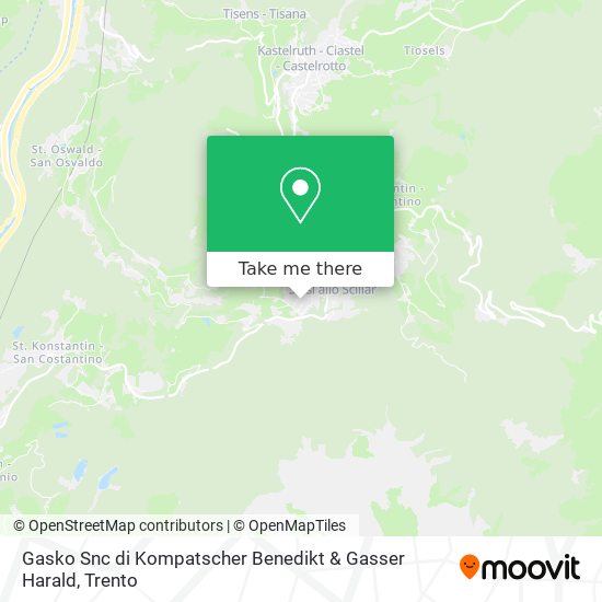 Gasko Snc di Kompatscher Benedikt & Gasser Harald map