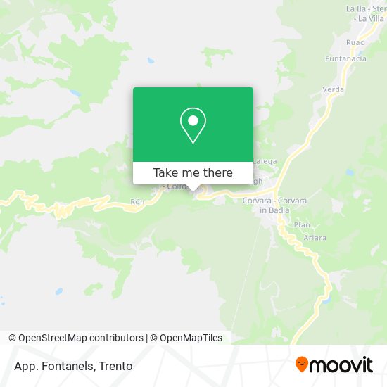 App. Fontanels map