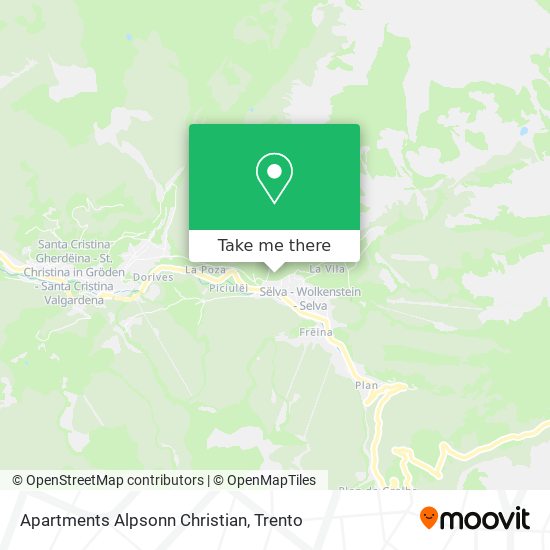 Apartments Alpsonn Christian map