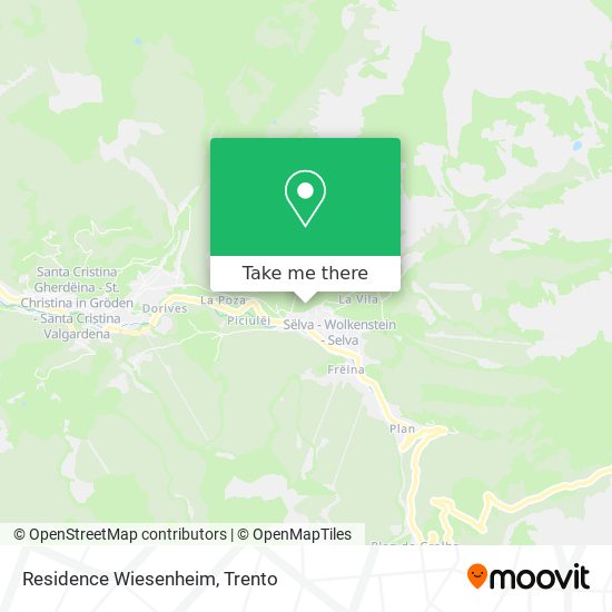 Residence Wiesenheim map