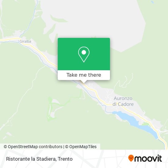 Ristorante la Stadiera map