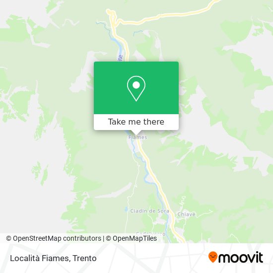 Località Fiames map