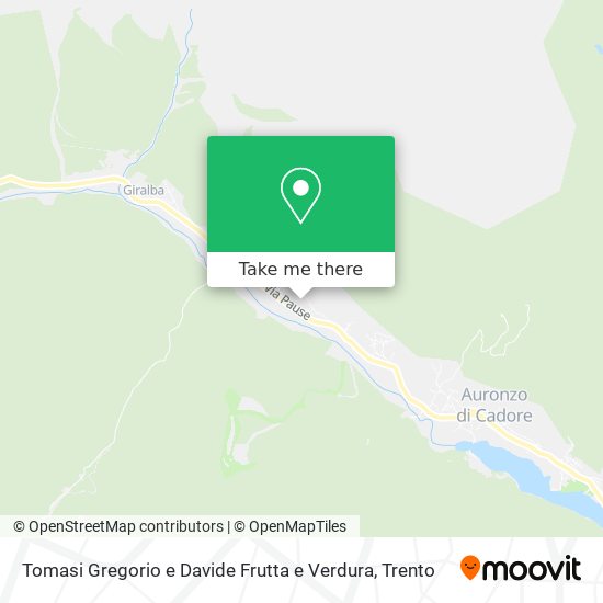 Tomasi Gregorio e Davide Frutta e Verdura map