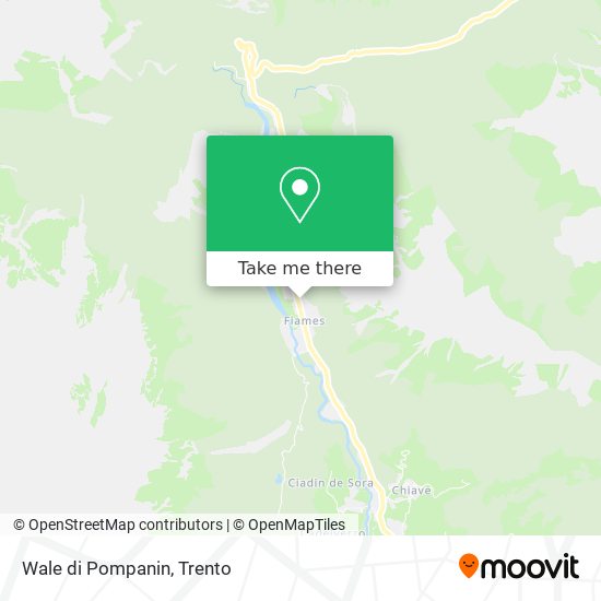 Wale di Pompanin map