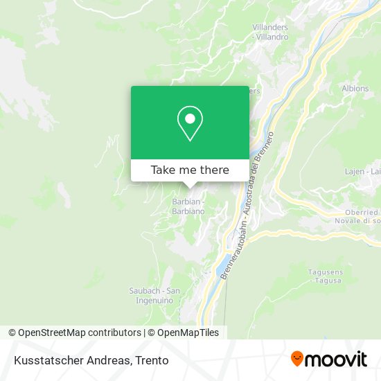 Kusstatscher Andreas map