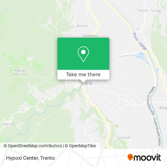Hypoxi Center map