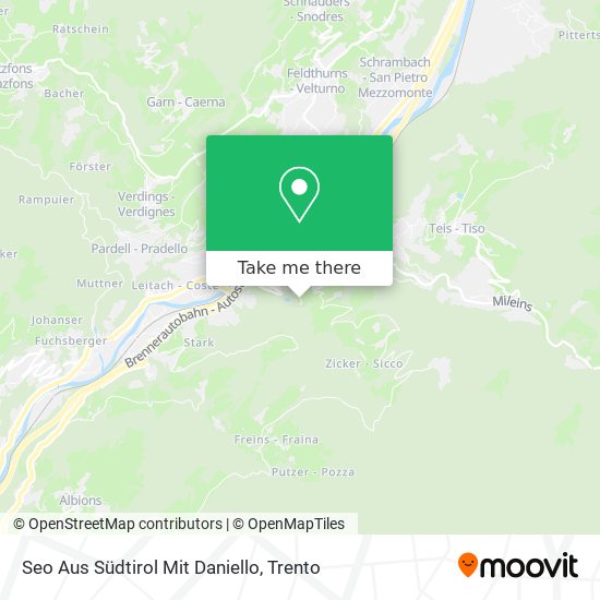 Seo Aus Südtirol Mit Daniello map