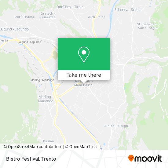 Bistro Festival map