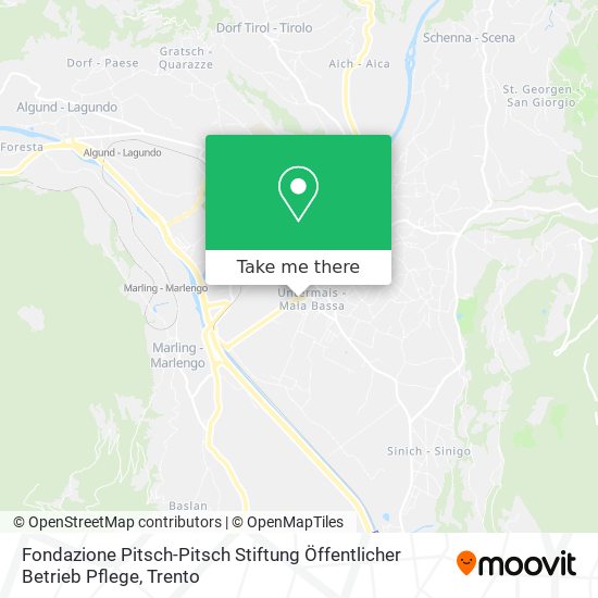 Fondazione Pitsch-Pitsch Stiftung Öffentlicher Betrieb Pflege map