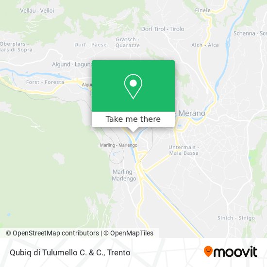 Qubiq di Tulumello C. & C. map