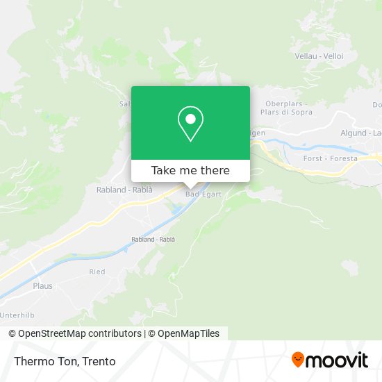 Thermo Ton map