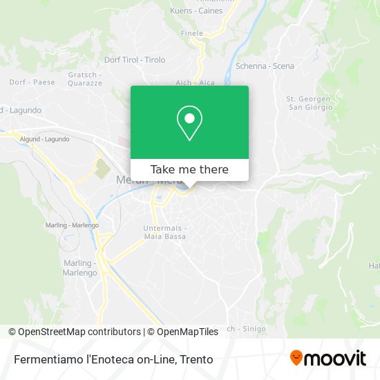 Fermentiamo l'Enoteca on-Line map