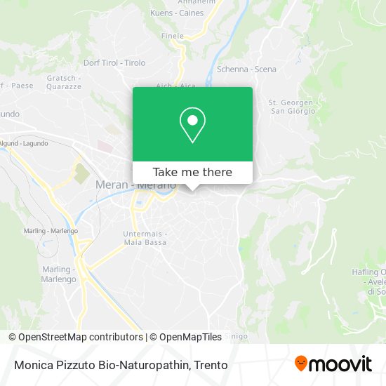 Monica Pizzuto Bio-Naturopathin map
