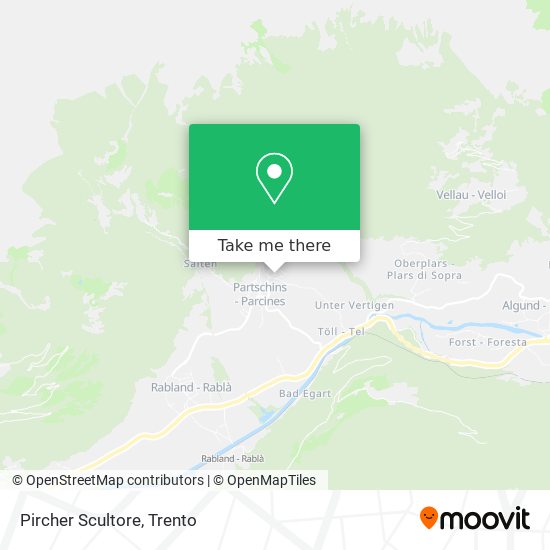 Pircher Scultore map
