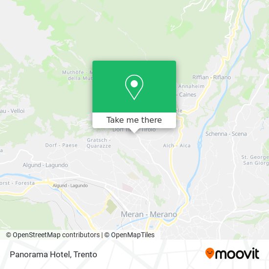 Panorama Hotel map