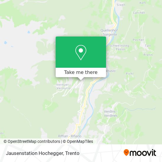 Jausenstation Hochegger map