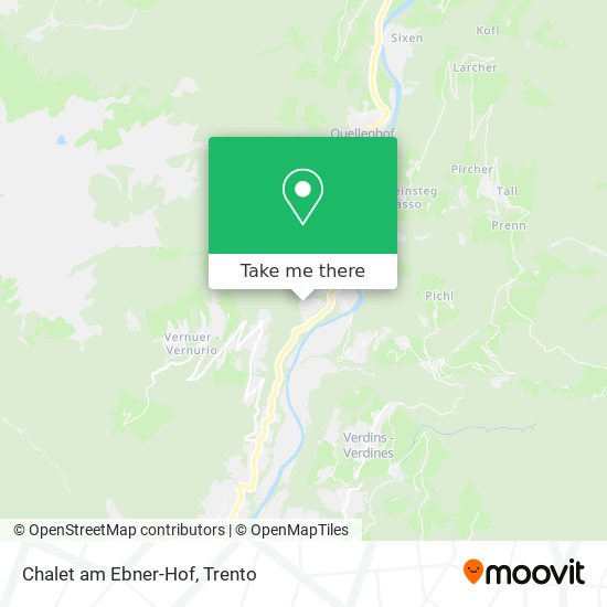 Chalet am Ebner-Hof map