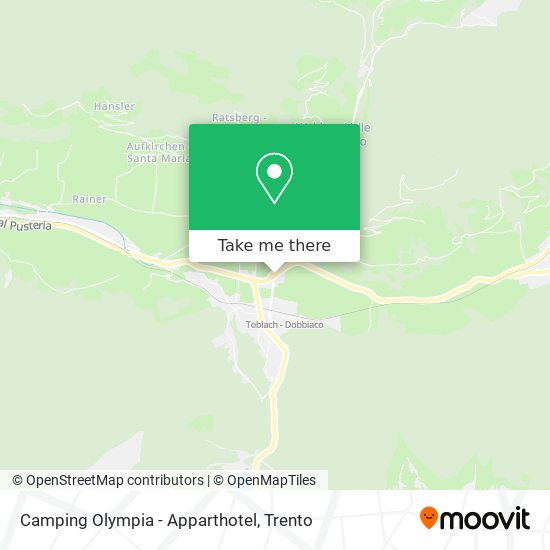 Camping Olympia - Apparthotel map