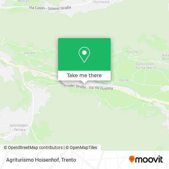 Agriturismo Hoisenhof map