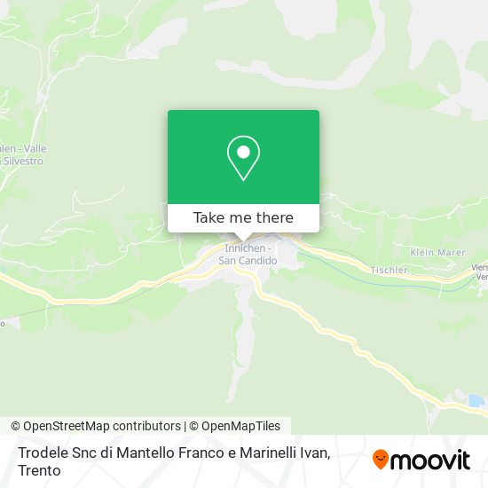 Trodele Snc di Mantello Franco e Marinelli Ivan map