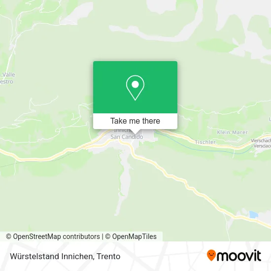 Würstelstand Innichen map