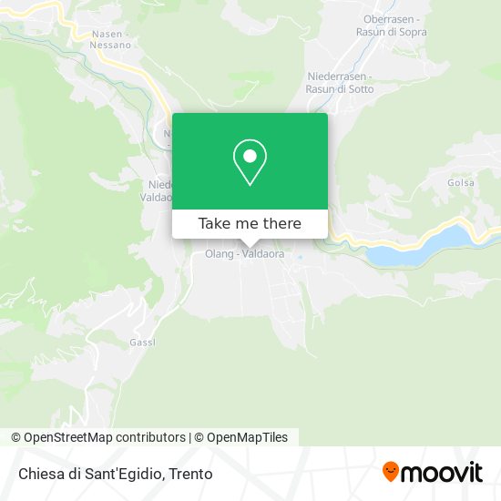 Chiesa di Sant'Egidio map