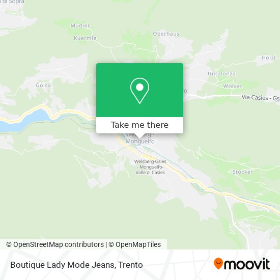 Boutique Lady Mode Jeans map