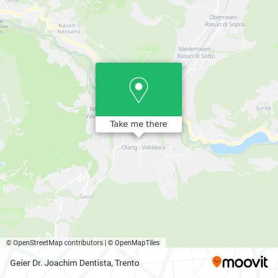 Geier Dr. Joachim Dentista map
