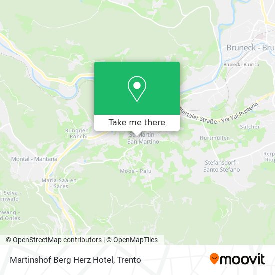 Martinshof Berg Herz Hotel map