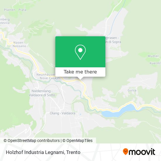 Holzhof Industria Legnami map