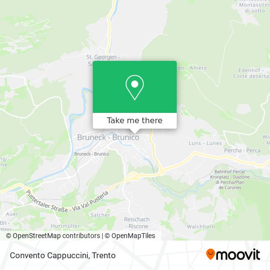Convento Cappuccini map
