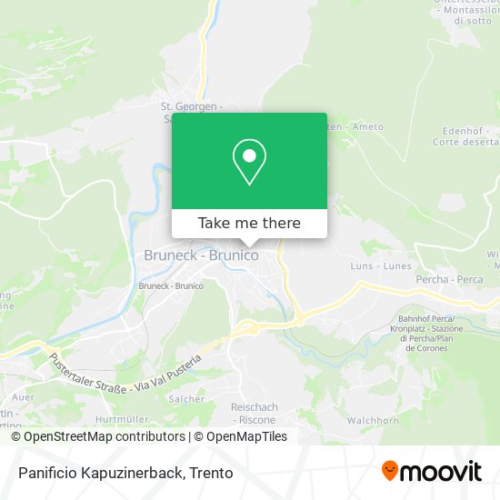 Panificio Kapuzinerback map