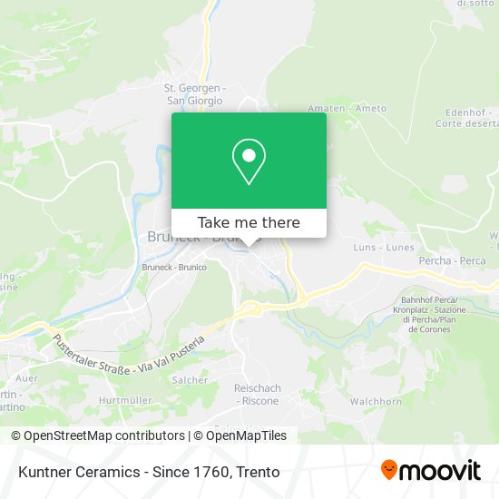Kuntner Ceramics - Since 1760 map