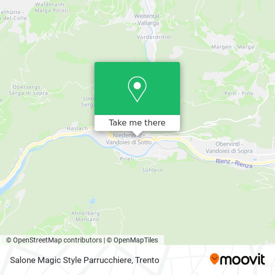 Salone Magic Style Parrucchiere map