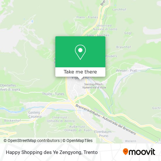 Happy Shopping des Ye Zengyong map