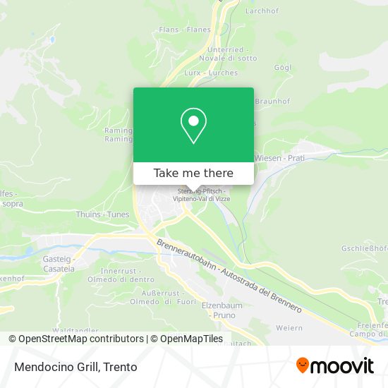 Mendocino Grill map