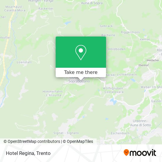 Hotel Regina map