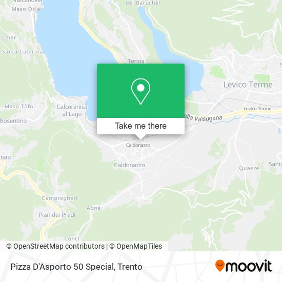 Pizza D'Asporto 50 Special map