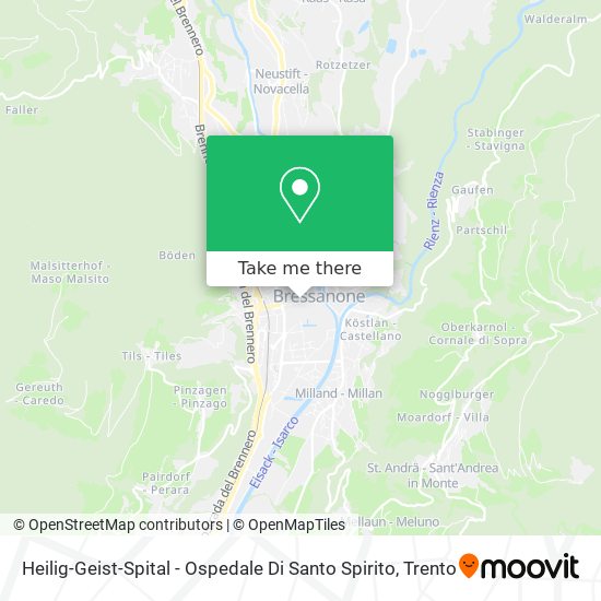 Heilig-Geist-Spital - Ospedale Di Santo Spirito map
