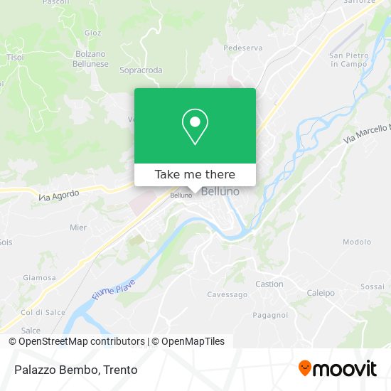 Palazzo Bembo map