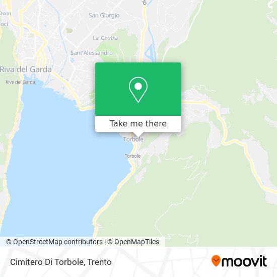Cimitero Di Torbole map