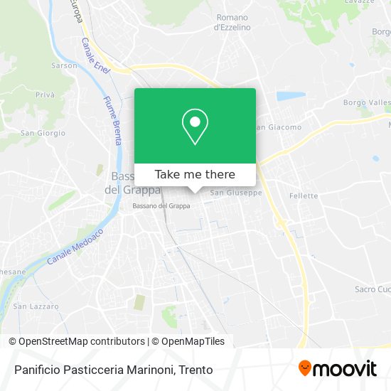 Panificio Pasticceria Marinoni map