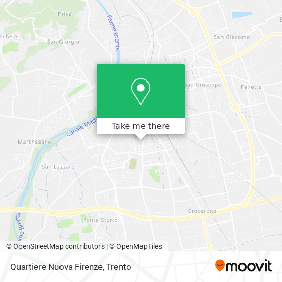 Quartiere Nuova Firenze map