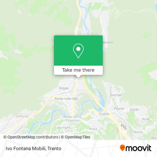 Ivo Fontana Mobili map