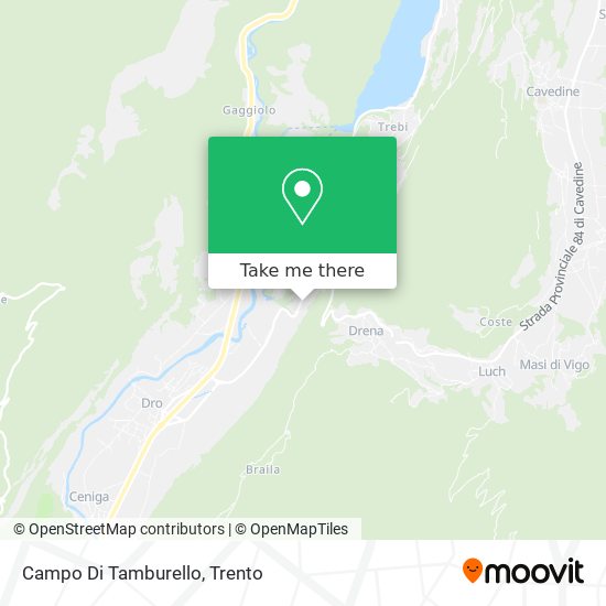 Campo Di Tamburello map