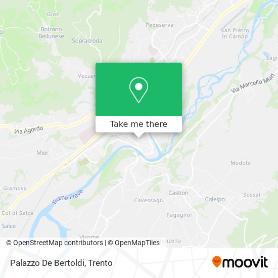 Palazzo De Bertoldi map